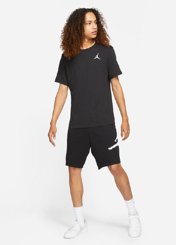 Черная футболка dc7485-010 Jordan JumpmanMen's Short-Sleeve T-Shirt
