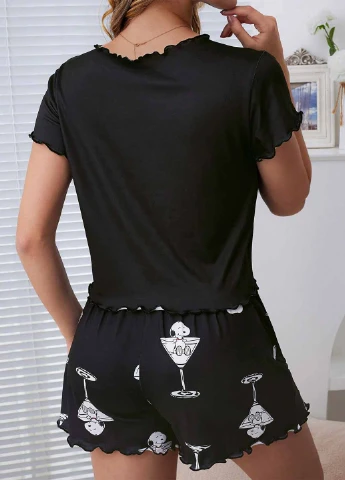 Костюм (футболка, шорти) SHEIN (367747411)