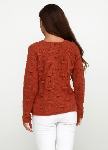 Терракотовый демисезонный пуловер пуловер Uterque