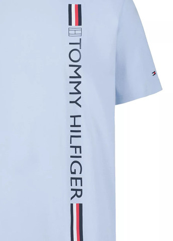 Блакитна літня футболка Tommy Hilfiger