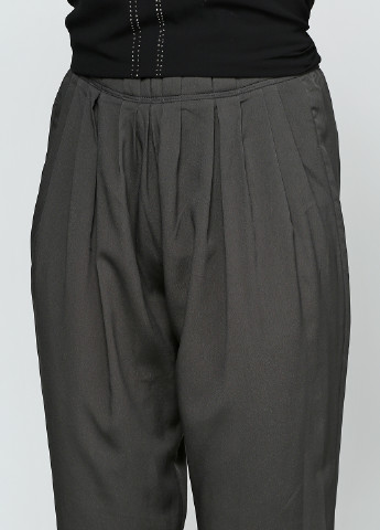 Темно-серые кэжуал демисезонные брюки United Colors of Benetton