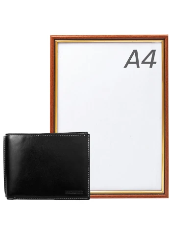 Мужской кожаный кошелек 13х9х3 см Redbrick (195771456)