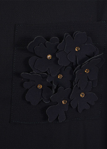 Черная демисезонная блуза Pinko