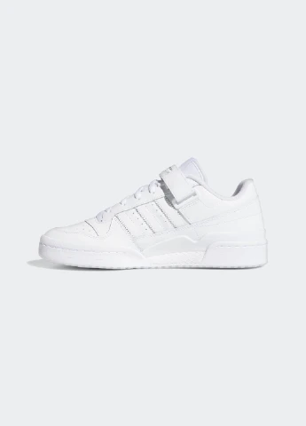 Белые демисезонные кроссовки fy7755 adidas Forum Low Originals