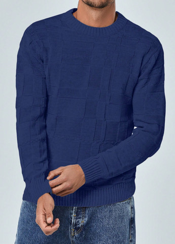 Темно-синій демісезонний джемпер джемпер SHEIN