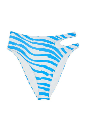 Голубой летний купальник (лиф, трусы) бандо, раздельный Victoria's Secret