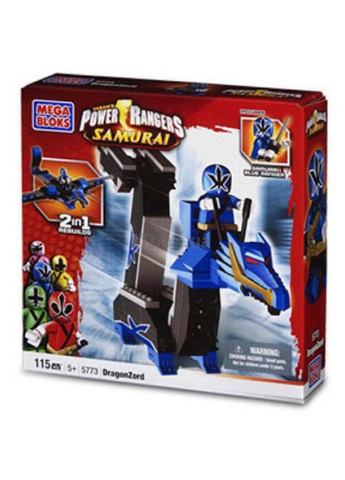 Конструктор Power Rangers Samurai Blue Зорд Дракон Mega Bloks (253142486)