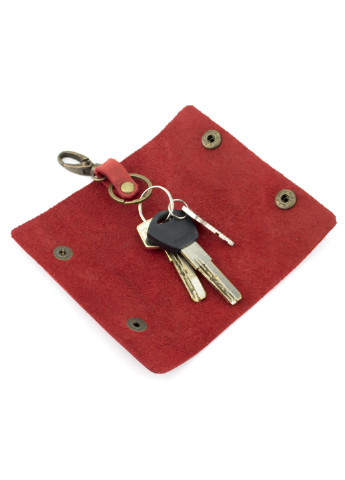 Подарунковий жіночий набір в коробці №43 червоний (ключниця, обкладинка ID паспорт) HandyCover (206521423)