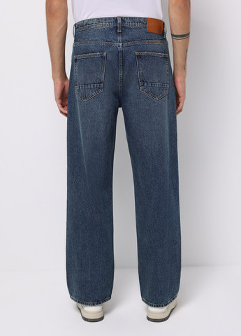 Синие демисезонные прямые, свободные джинсы Colin's