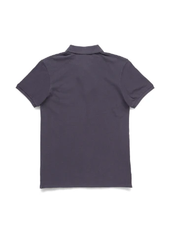 Темно-синяя футболка-поло для мужчин Scotch & Soda однотонная