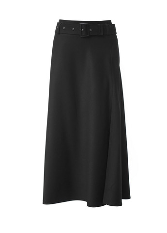 Черная кэжуал однотонная юбка MiNiMax