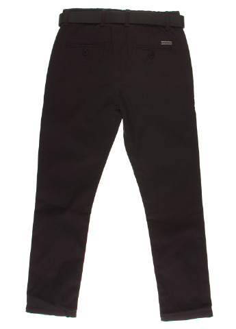 Темно-синие кэжуал демисезонные брюки прямые E & H