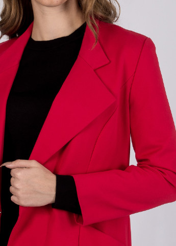 Красное демисезонное Пальто двубортное Vero Moda
