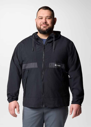 Черная демисезонная ветровка Columbia