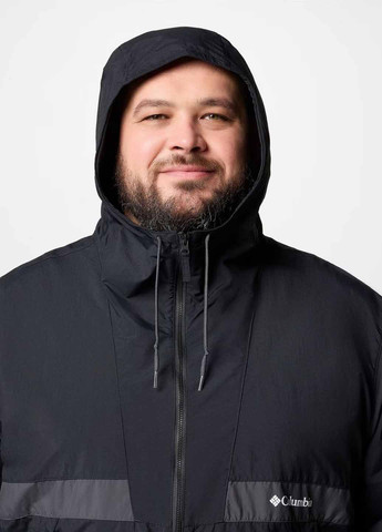 Черная демисезонная ветровка Columbia