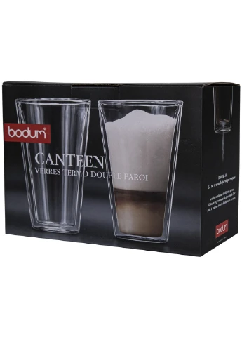 Набір склянок Canteen 2 шт 400 мл з подвійними стінками Bodum (252744627)