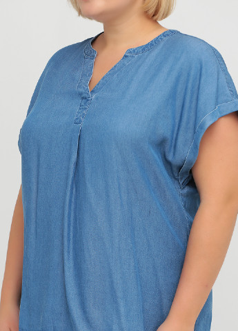 Блакитна літня блуза Gina Benotti