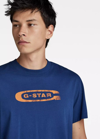 Синя футболка G-Star Raw