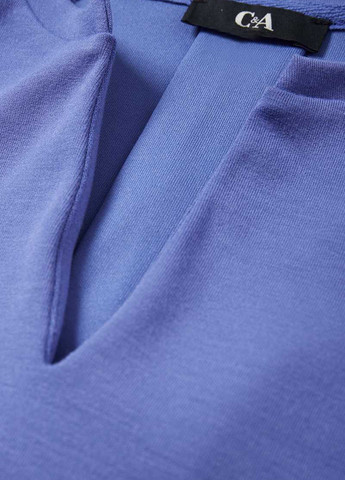 Бузковий світшот C&A однотонний без декору (330104304)