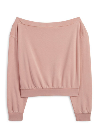 Світло-рожевий світшот C&A однотонний без декору (362157918)