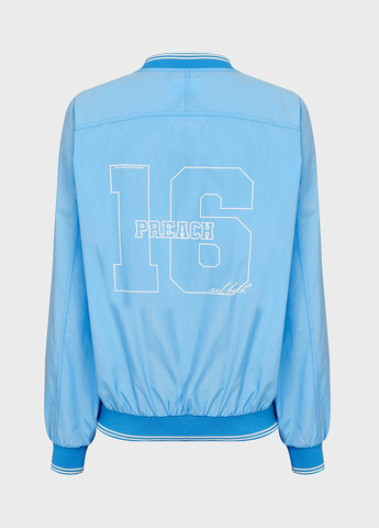 Блакитний світшот Preach логотип без декору (332382439)