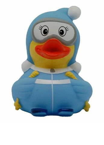 Іграшка для купання Качка Лижниця, 8,5x8,5x7,5 см Funny Ducks (250618739)
