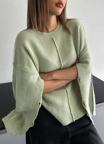 М'ятний демісезонний джемпер джемпер SHEIN