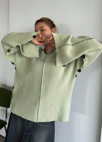 М'ятний демісезонний джемпер джемпер SHEIN