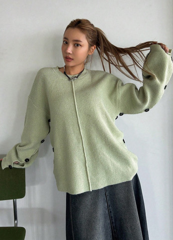 М'ятний демісезонний джемпер джемпер SHEIN