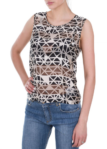 Чёрная блуза на запах E-Bound