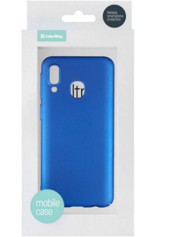 Чехол для мобильного телефона (смартфона) PC case Samsung Galaxy A40, blue (CW-CPLSGA405-BU) Colorway (201492375)