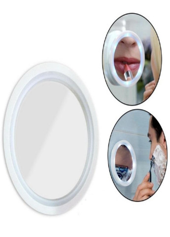 Дзеркало для обличчя зі збільшенням і підсвічуванням на присоску (0133659) Francesco Marconi (214385248)