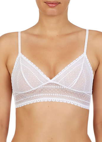 Белый демисезонный комплект (бюстгальтер, трусики) DKNY