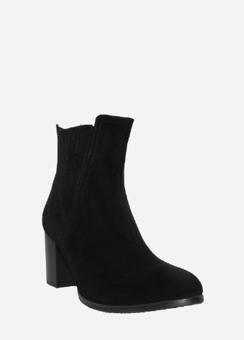 Осенние ботинки re2394-11 черный El passo из натуральной замши