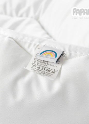 Набор Comfort ТM PAPAELLA одеяло 100х135 см и подушка 40х60 см зигзаг/білий IDEIA (253383834)