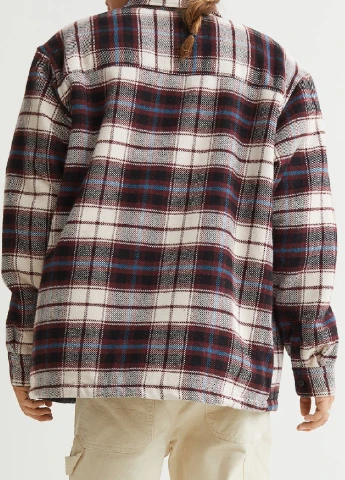 Красная демисезонная куртка H&M