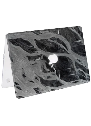 Чохол пластиковий для Apple MacBook Air 13 A1466 / A1369 Чорні скелі (Black rocks) (6351-2386) MobiPrint (218858408)