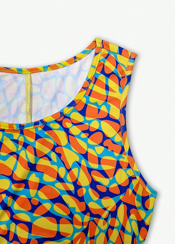 Желтый демисезонный комплект (жакет, платье) SHEIN