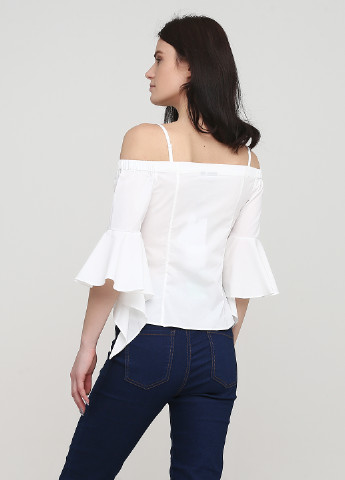 Молочная летняя блуза Vero Moda