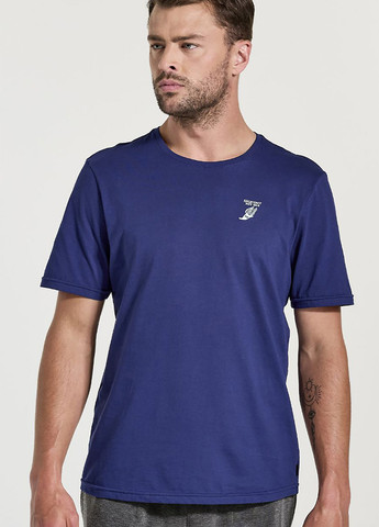 Синяя футболка Saucony RESTED T-SHIRT
