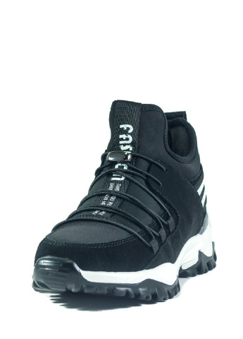 Черно-белые демисезонные кроссовки Allshoes