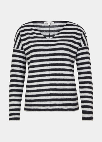 Темно-серый демисезонный пуловер пуловер Comma