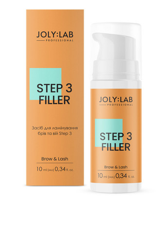 Средство для ламинирования бровей и ресниц Step 3, 10 мл Joly:Lab (304726875)