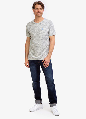 Серая футболка U.S. Polo Assn.