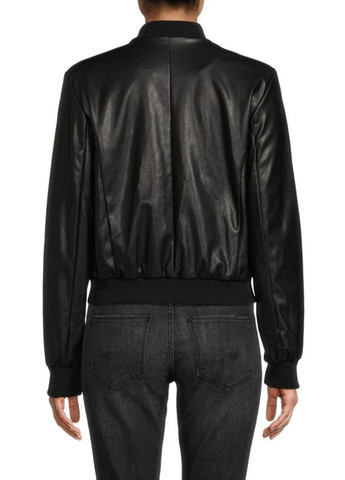 Черная демисезонная куртка Calvin Klein