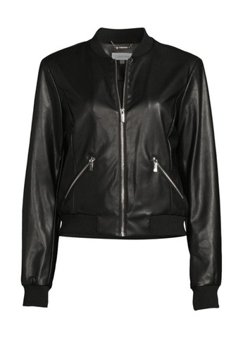 Черная демисезонная куртка Calvin Klein