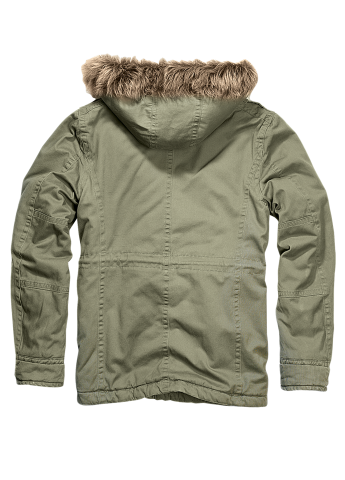 Оливкова (хакі) зимня куртка Brandit