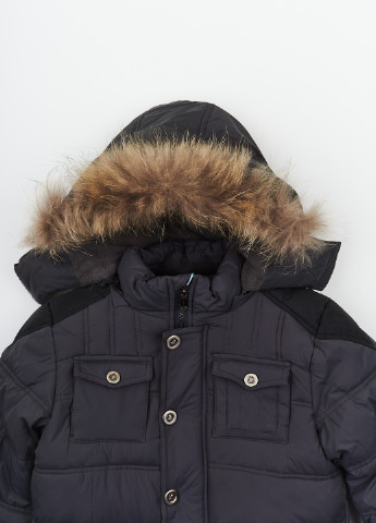 Серая зимняя комплект (куртка, жилет) Ohccmith