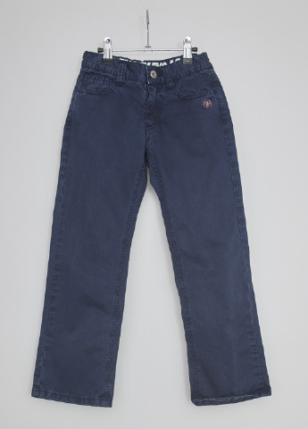 Темно-синие демисезонные со средней талией джинсы Murphy & Nye