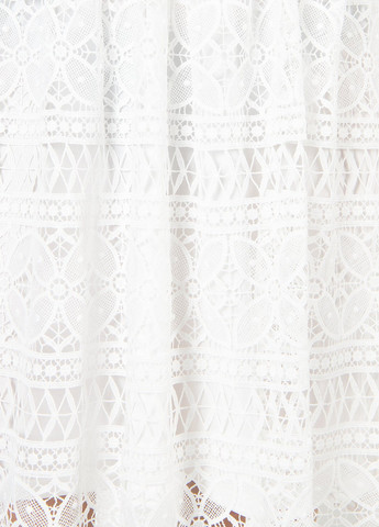 Белое кэжуал платье Vila однотонное